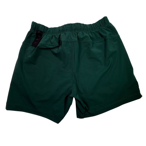 Fabletics The One Lined 5” Shorts Men’s Pine Shadow Green Size S NWOT - Picture 2 of 12